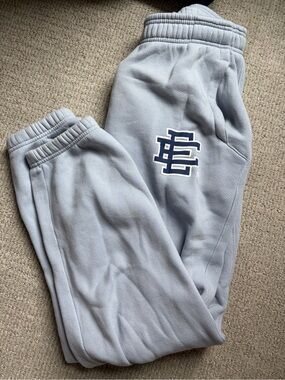 Eric Emanuel Fleece Jogger Pants Lightly Used Size: Large